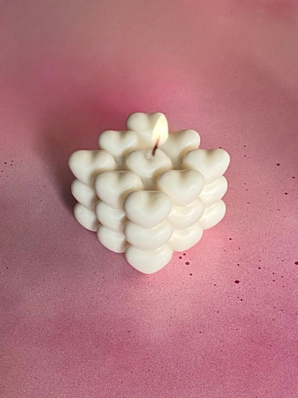 Heart candle