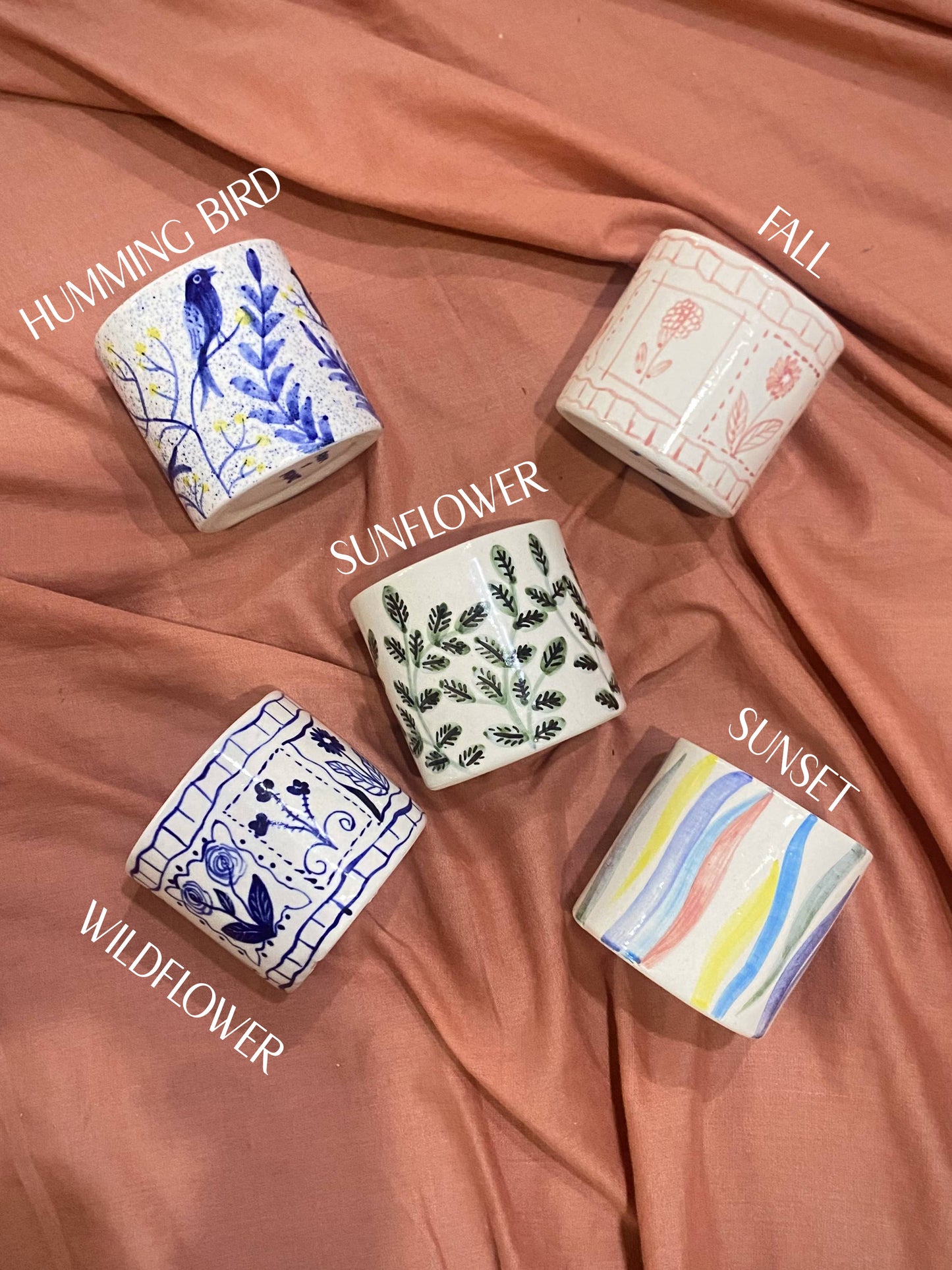 Ceramic candle