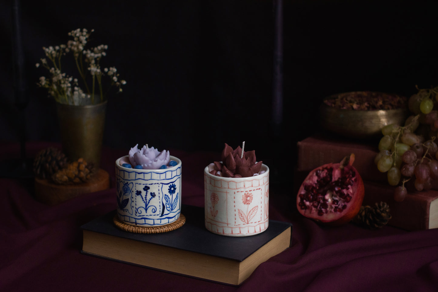 Ceramic candle