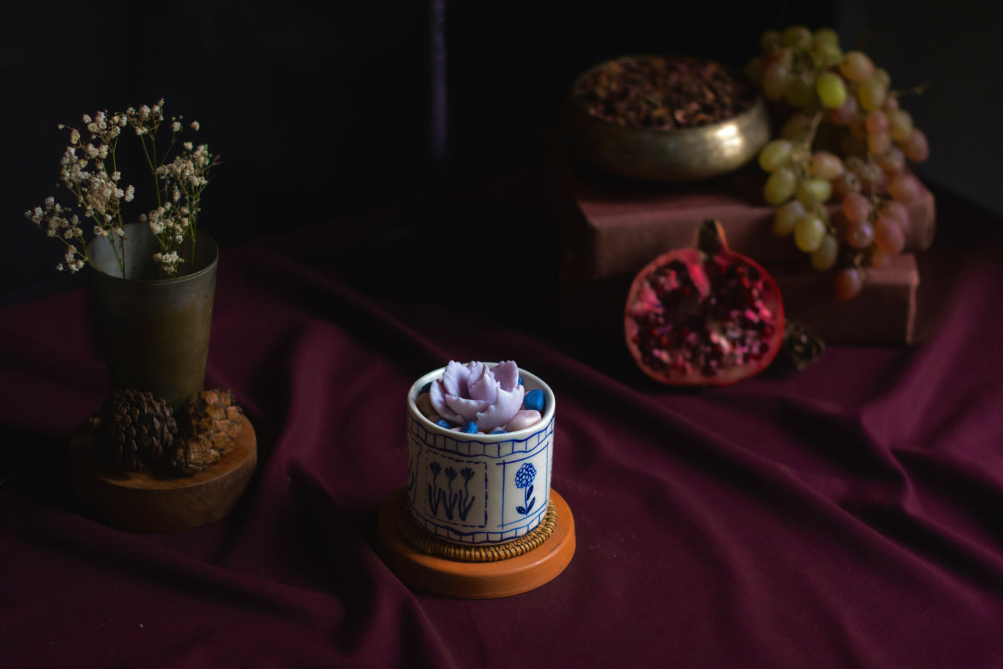 Ceramic candle