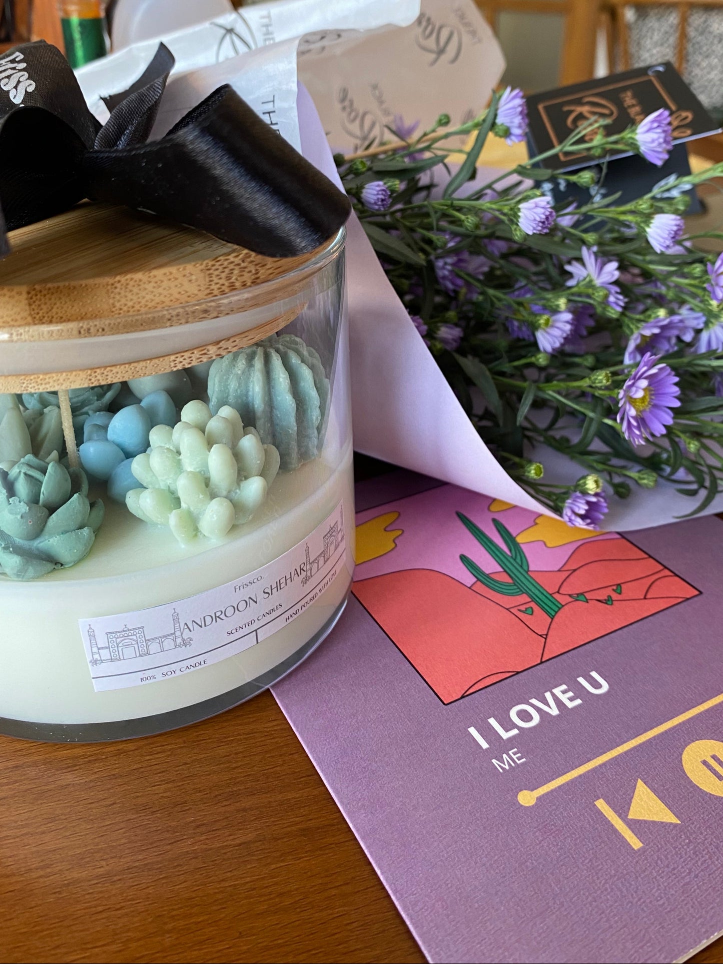 Prime Floweret Jar (Wooden Lid)