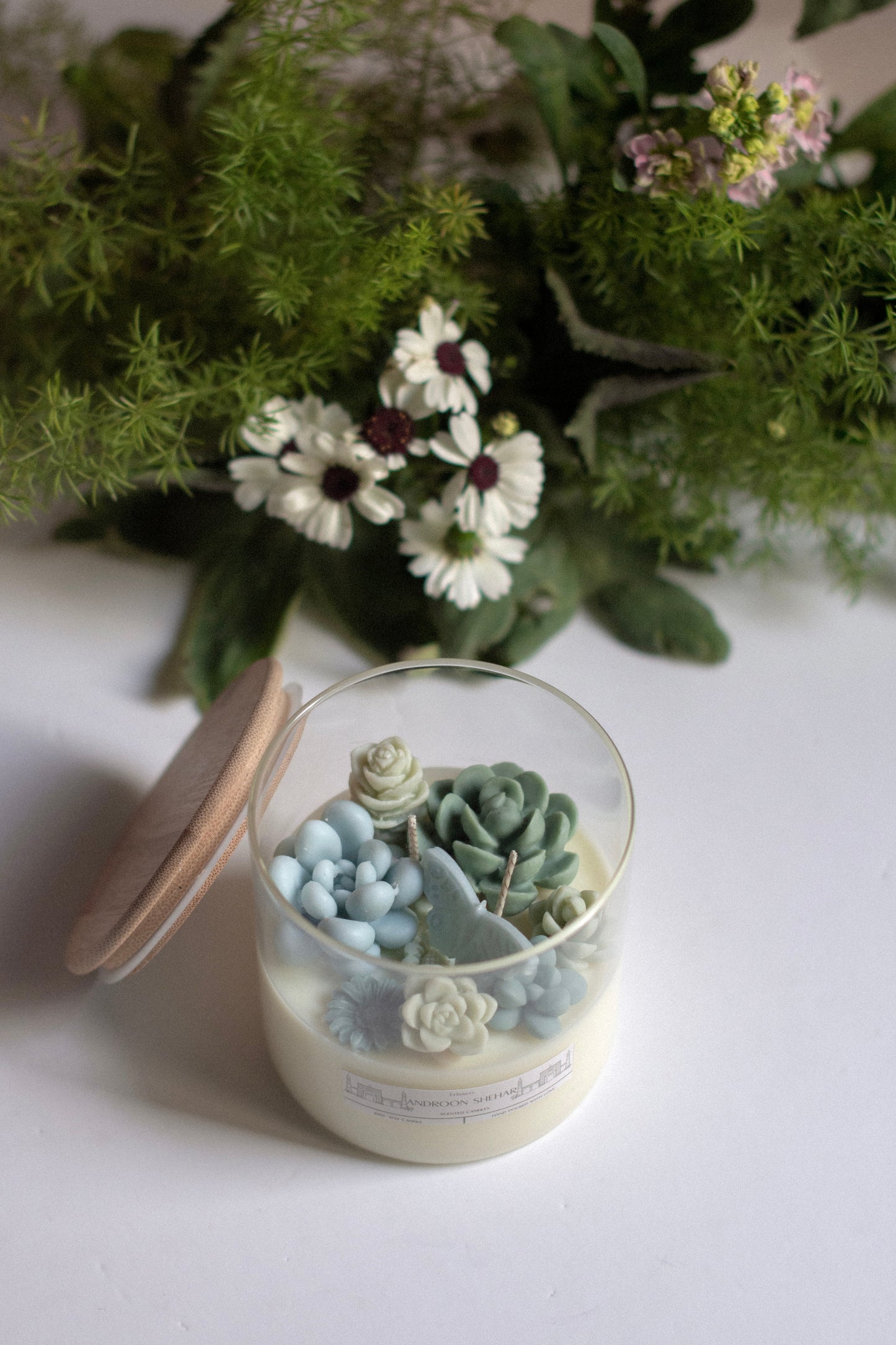 Prime Floweret Jar (Wooden Lid)