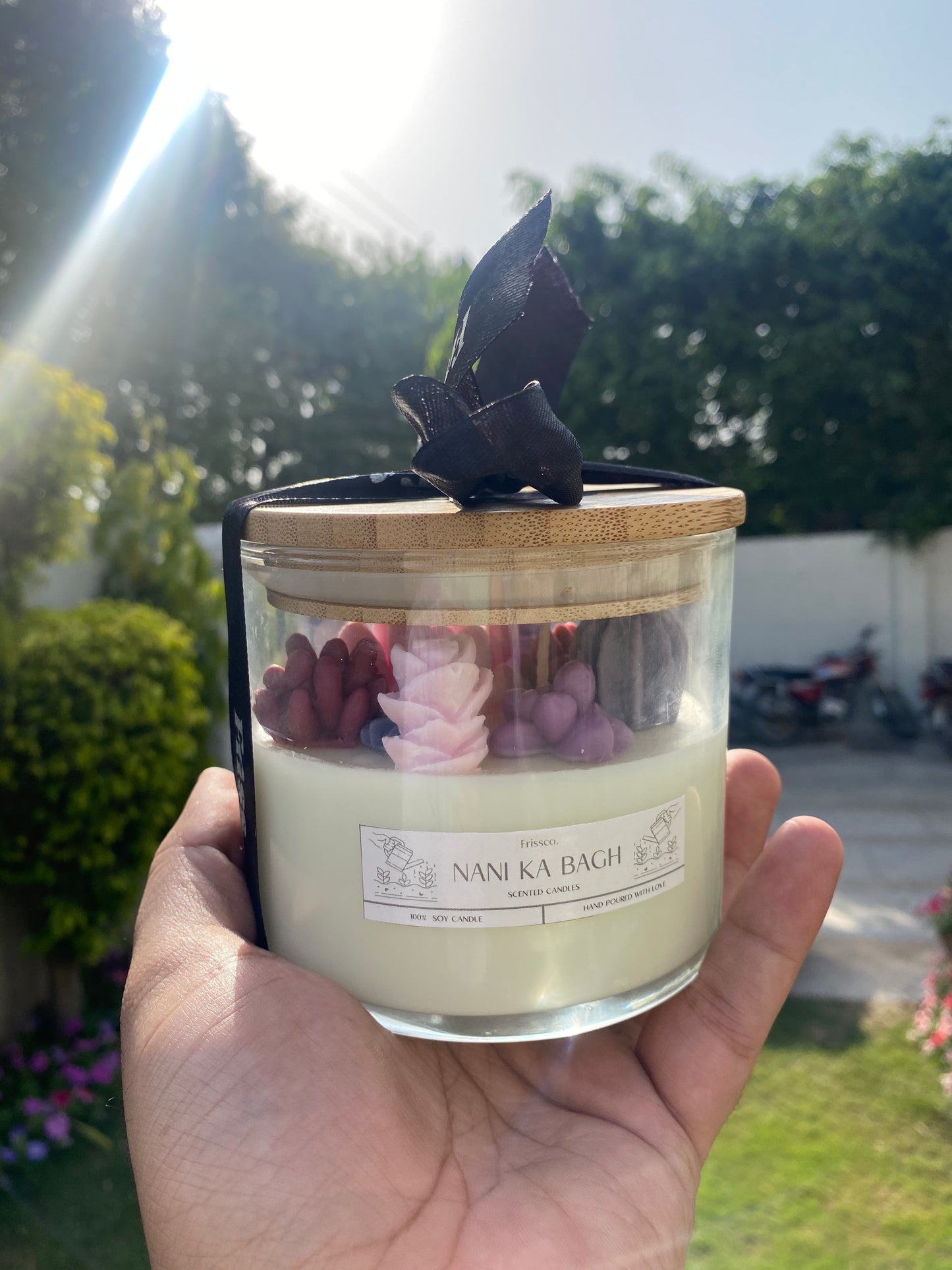 Prime Floweret Jar (Wooden Lid)
