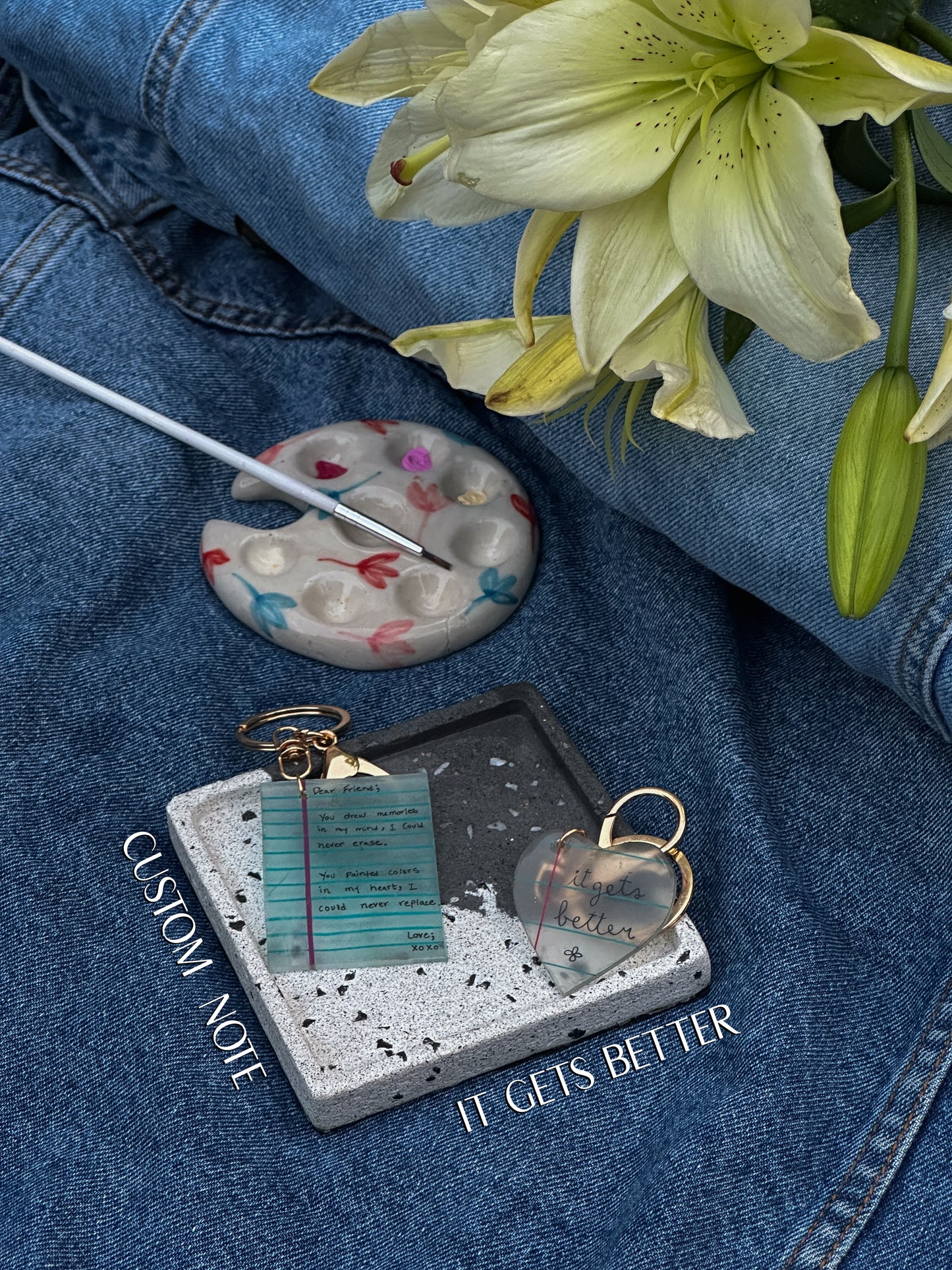 Hand Painted Keychains