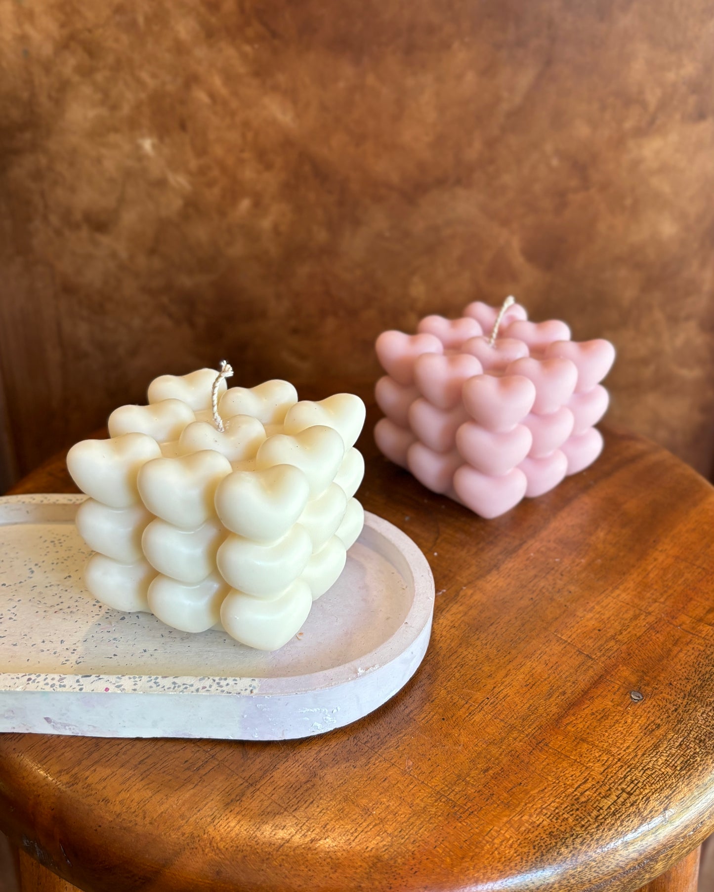 Heart candle