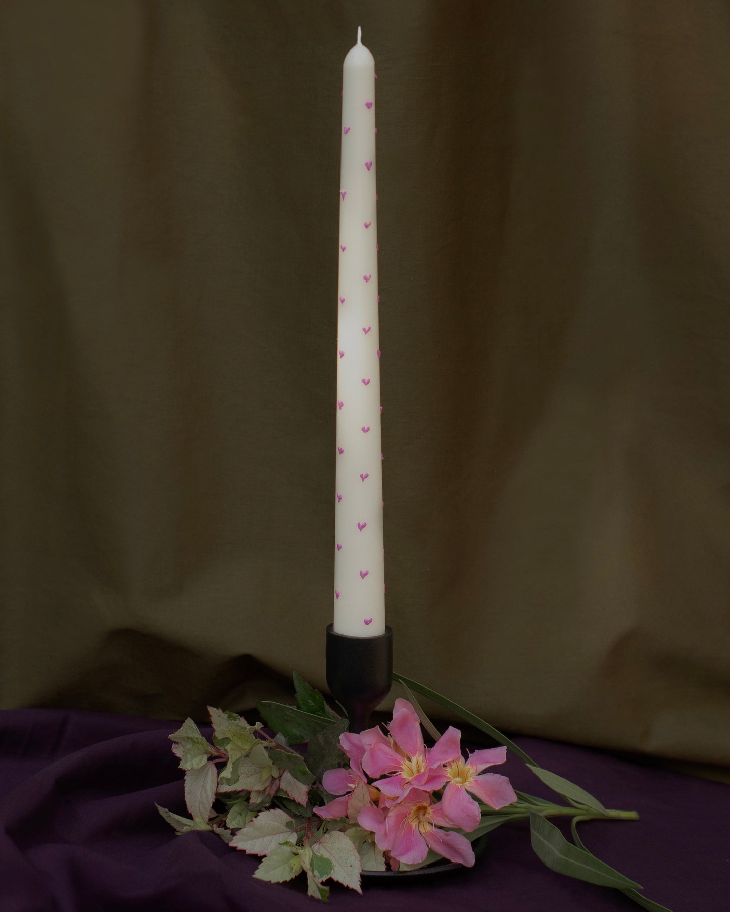 Pillar Candle - Hearts