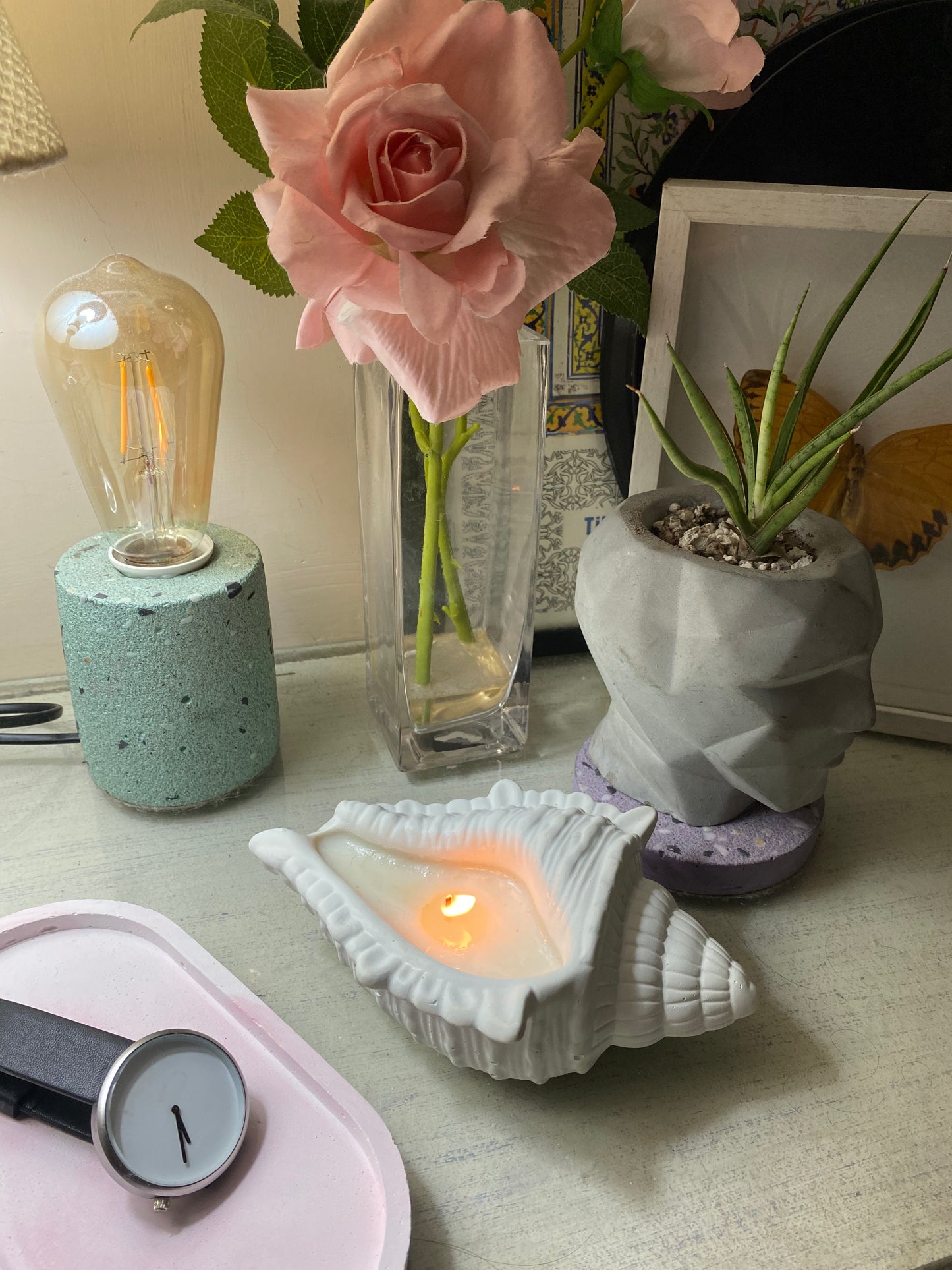 Shell Candle 4