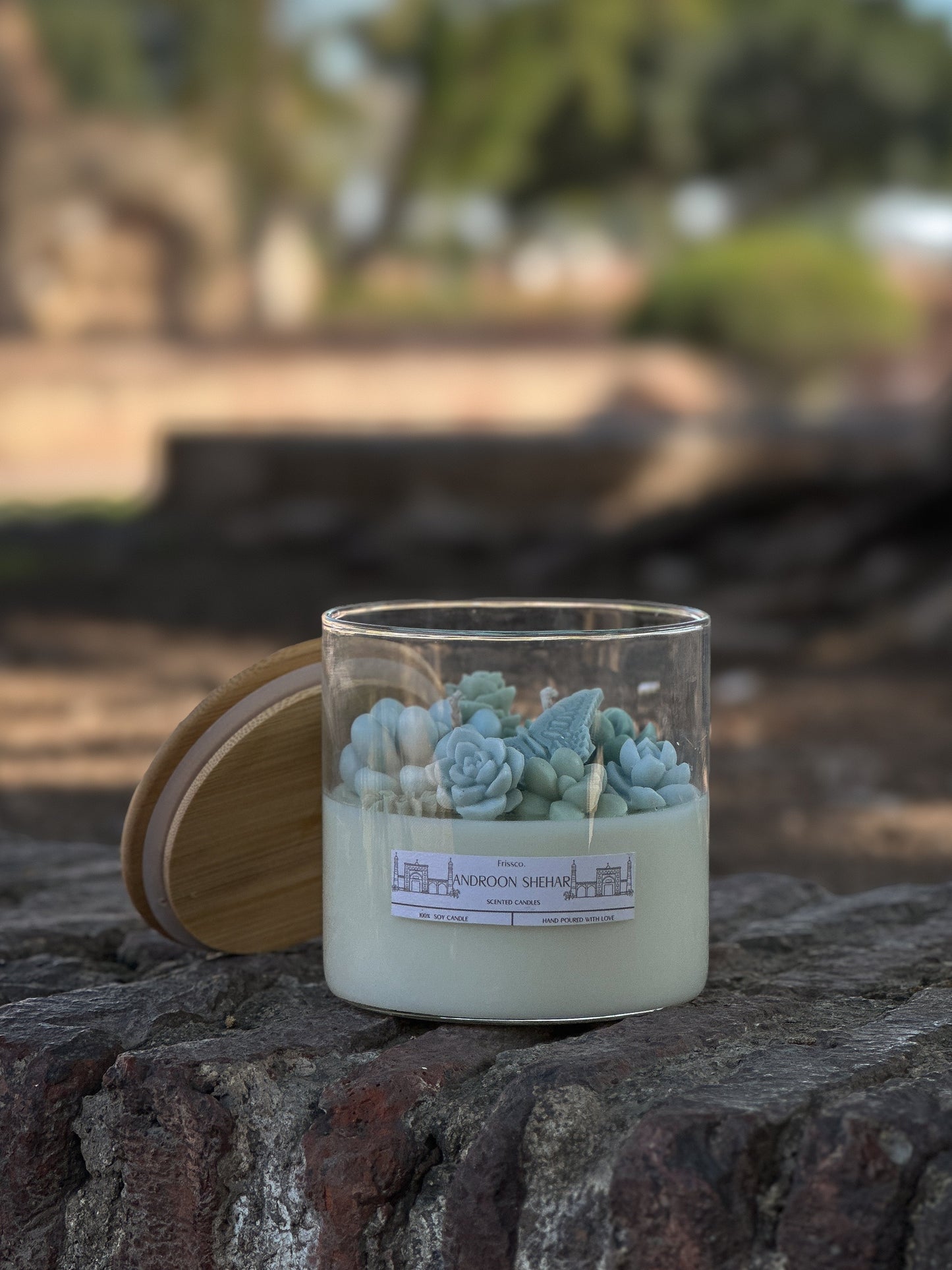 Prime Floweret Jar (Wooden Lid)