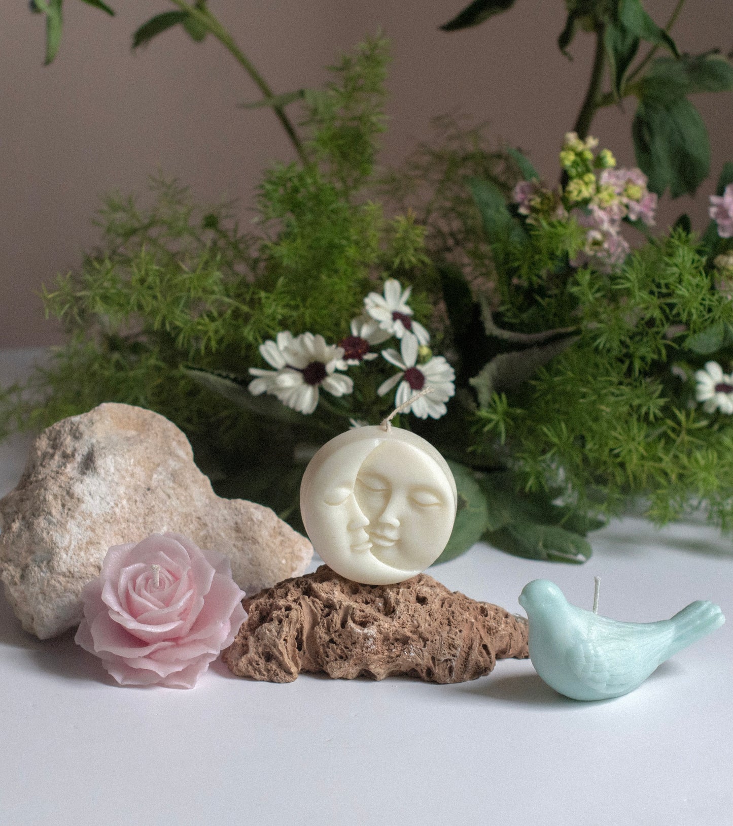 Sun and Moon Candle