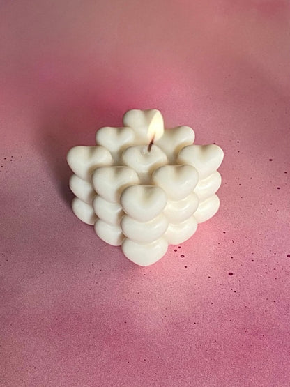 Heart candle