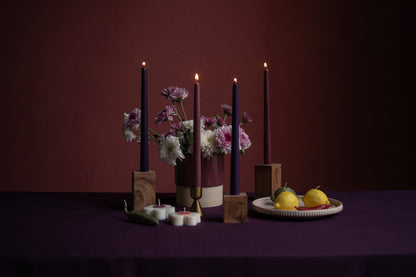 Pillar candles - Darker shades