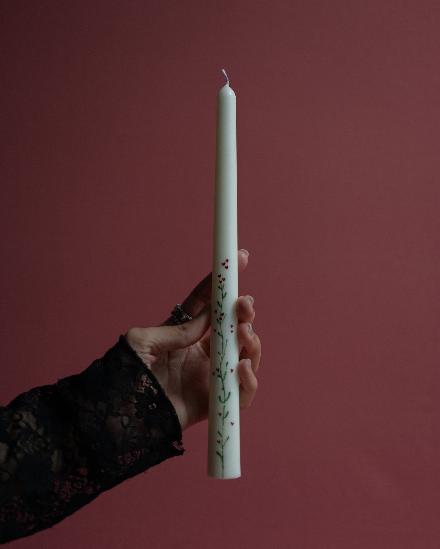 Pillar candles - "Flora"