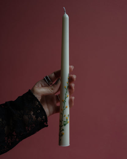 Pillar candles - "Flora"