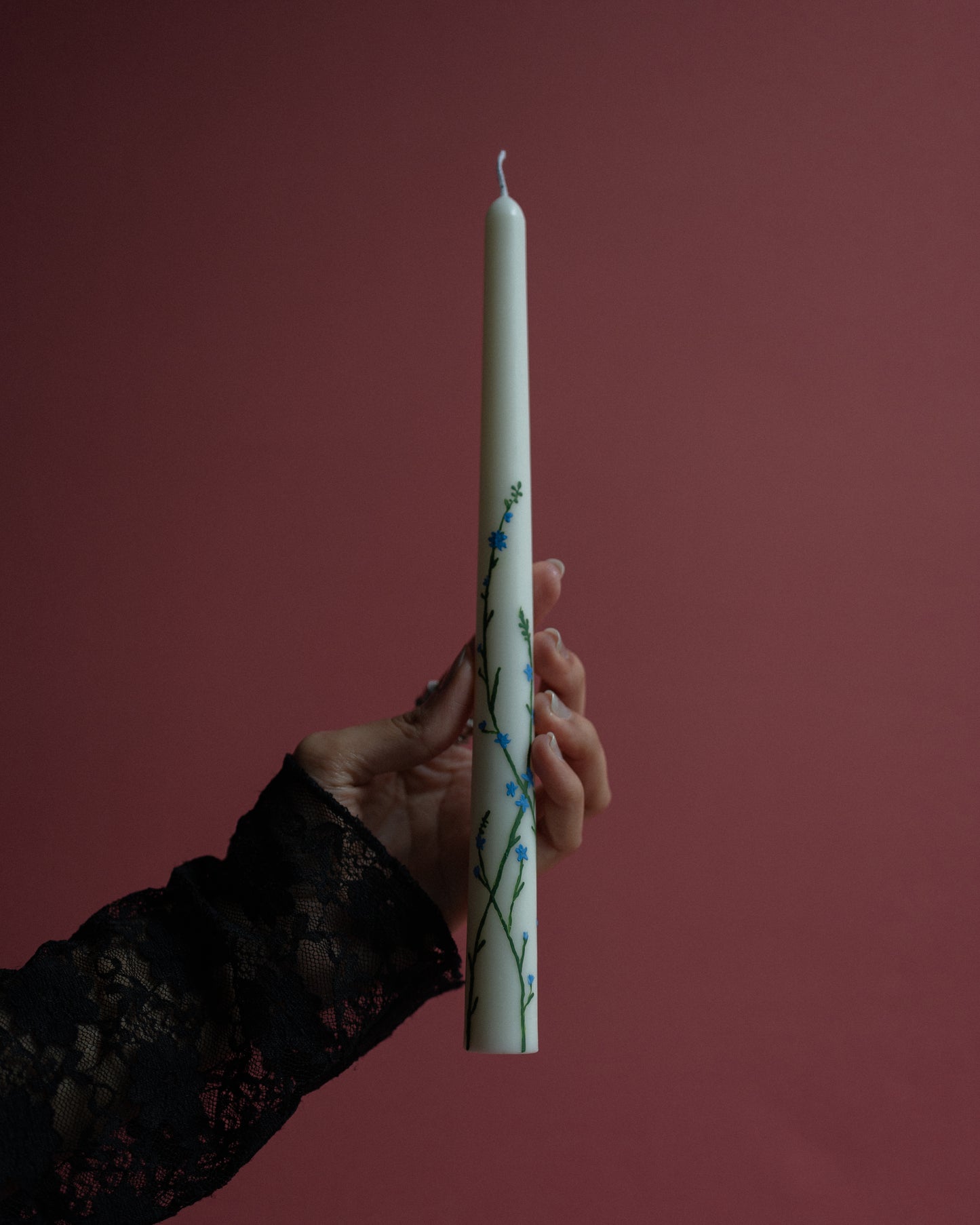 Pillar candles - "Flora"