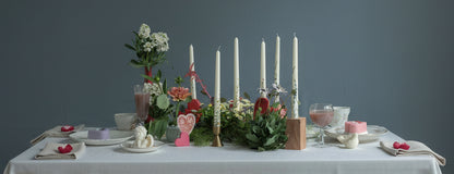 Pillar candles - "Flora"