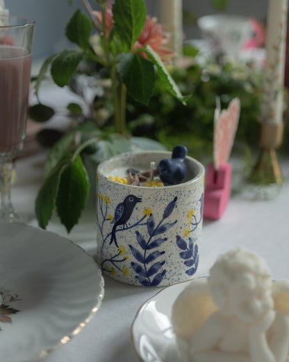 Ceramic candle
