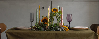 Pillar candles - "Flora"