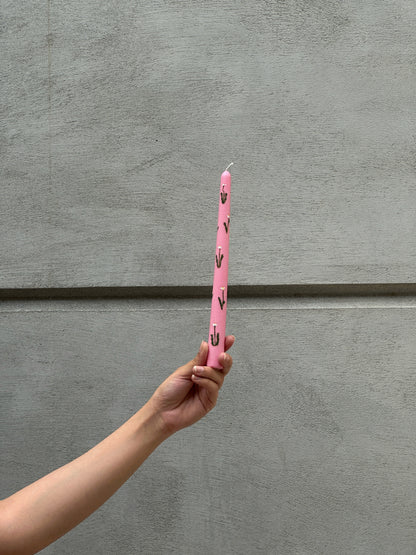 Pillar candles - "Flora"